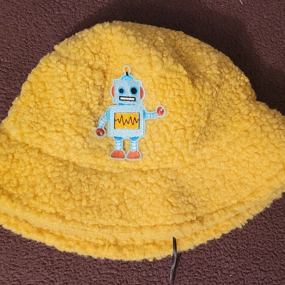 Robot Teddy Bear Bucket Hat - Picture 2 of 3